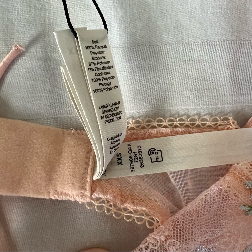 FLL x VS Emma Embroidered Bra NWT Size XXS - Picture 3 of 3